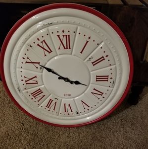NWT ENANMELWARE CLOCK